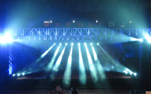 青岛市南区舞台灯光音响出租的晚会照片